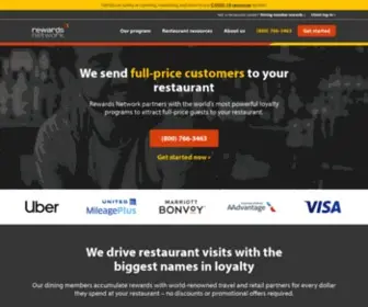 Rewardzonedining.com(Attract full) Screenshot