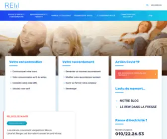 Rew.be(Bienvenu sur le site officiel du r) Screenshot