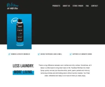 Reweardrywash.com(ReWear Dry Wash Spray ) Screenshot