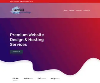 Reweb.co.za(Website Design & Hosting) Screenshot