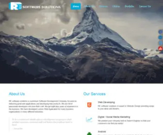 Rewebdesigndevelopers.in(RE software solutions) Screenshot