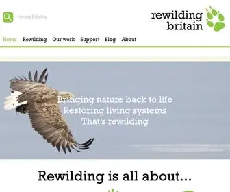 Rewildingbritain.org.uk(Rewilding Britain) Screenshot
