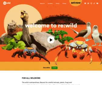 Rewild.org(rewild) Screenshot