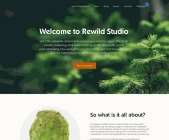 Rewildstudio.com(Rewild Studio) Screenshot