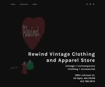 Rewindminneapolis.com(Rewind Minneapolis) Screenshot