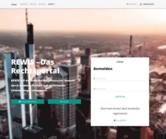Rewis.io(Das moderne Rechtsportal) Screenshot