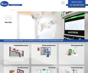 Rewo-GMBH.de(Jablotron Alarmanlagen Fachhandelspartner) Screenshot