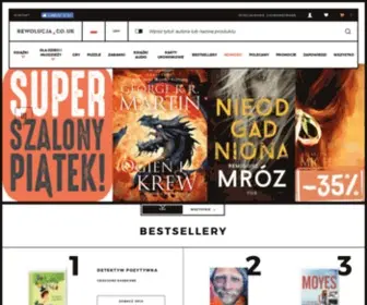 RewolucJa.co.uk(Polska księgarnia w UK. Sprzedajemy polskie książki) Screenshot