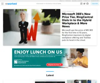 Reworked.co(Covering the r/evolution of work) Screenshot
