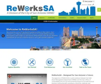 Reworkssa.org(ReWorksSA Commercial Recycling) Screenshot