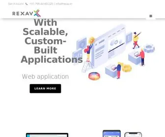 Rexavllp.com(Rexav LLP) Screenshot