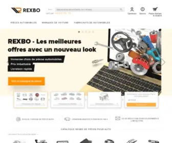 Rexbo.fr(Pièces auto détachées et magasin auto) Screenshot