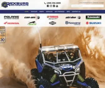 Rexburgmotorsports.com Screenshot