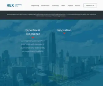 Rexeg.com(Rex Engineering Group) Screenshot