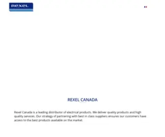 Rexel.ca(Rexel Canada) Screenshot