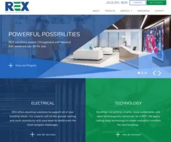 Rexelectric.com(REX Home) Screenshot