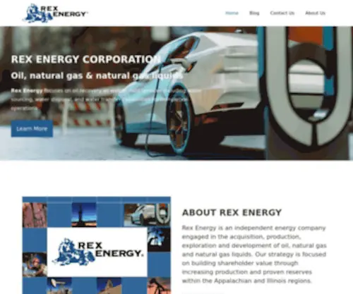 Rexenergy.com(Rex Energy Corporation) Screenshot