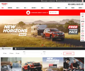 Rexgorellisuzuute.com.au(Rex Gorell Isuzu UTE) Screenshot