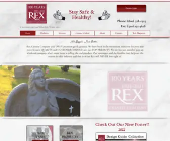 Rexgranite.com(Rex Granite Company) Screenshot