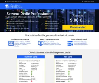 Rexhost.eu(RexHost) Screenshot