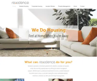 Rexidence.com(Short Term Rentals) Screenshot