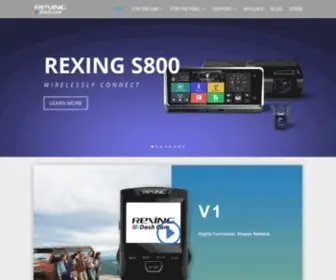 Rexingusa.com(Rexing USA) Screenshot