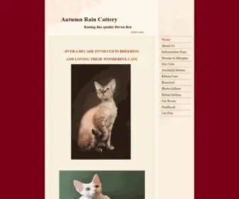 RexKittensforsale.com(PLEASE READ THE UPPER HALF OF OUR INFORMATION PAGE BEFORE CONTACTING US) Screenshot