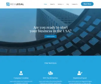 Rexlegal.com(Rex Legal) Screenshot