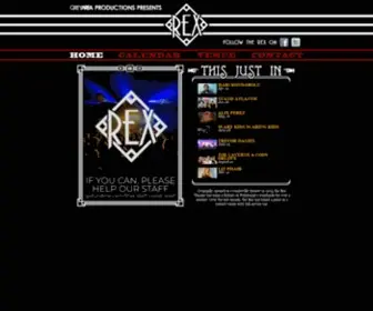 Rextheater.net(REX THEATER) Screenshot