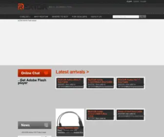 Rextorcables.com(Rextor Cables Online Shop) Screenshot