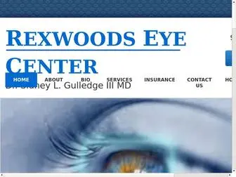 Rexwoodseye.com(Rexwoods Eye Center) Screenshot