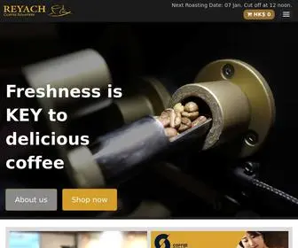 Reyachcoffee.com(Reyach Coffee Roastery) Screenshot