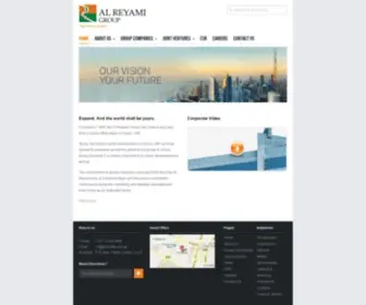 Reyami.com(Al Reyami Holding) Screenshot