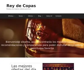 Reydecopas.es(Los mejores whiskys calidad precio) Screenshot