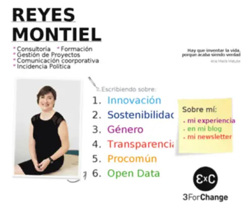 Reyesmontiel.net(Reyes Montiel) Screenshot