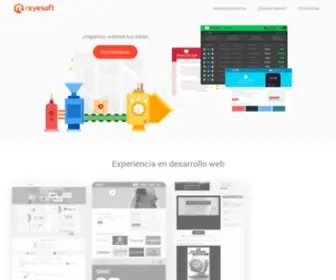 Reyesoft.com(Software Industry) Screenshot