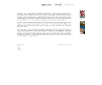 Reyesrioslarrain.com(Reyes Rios) Screenshot