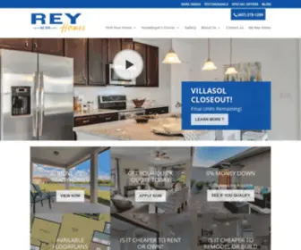 Reyhomes.com(Rey Homes) Screenshot