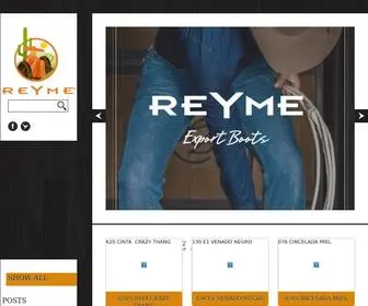 Reymeboots.com(Reyme Boots America) Screenshot