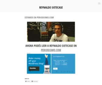 Reynaldosietecase.com.ar(Reynaldo Sietecase ) Screenshot