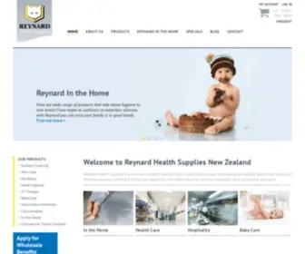 Reynardhealth.com(Reynard Health Supplies) Screenshot