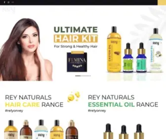 Reynaturals.com(Rey Naturals) Screenshot