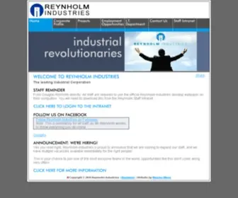 Reynholm.co.uk(Reynholm Industries) Screenshot