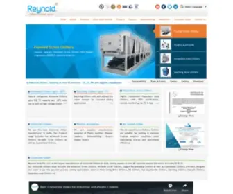 Reynoldindia.com(Industrial Process Chiller) Screenshot
