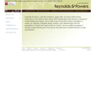 Reynolds-Powers.com(Reynolds & Powers   ) Screenshot