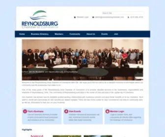 Reynoldsburgchamber.com(Reynoldsburg Area Chamber of Commerce) Screenshot