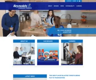 Reynoldsconsumerproducts.com(Reynolds Consumer Products) Screenshot