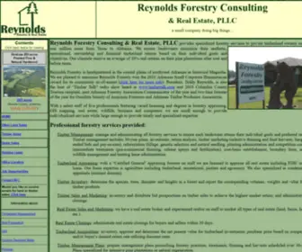 Reynoldsforestry.com(Reynolds Forestry Consulting & Real Estate) Screenshot