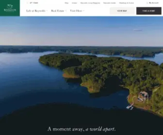 Reynoldslakeoconee.com(Reynolds Lake Oconee) Screenshot