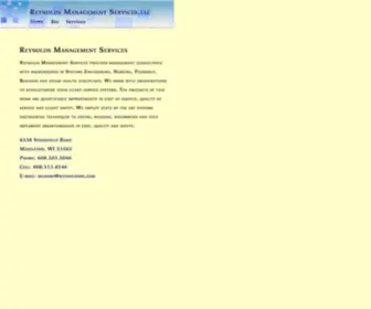 Reynoldsms.com(Reynolds Management Servicies) Screenshot